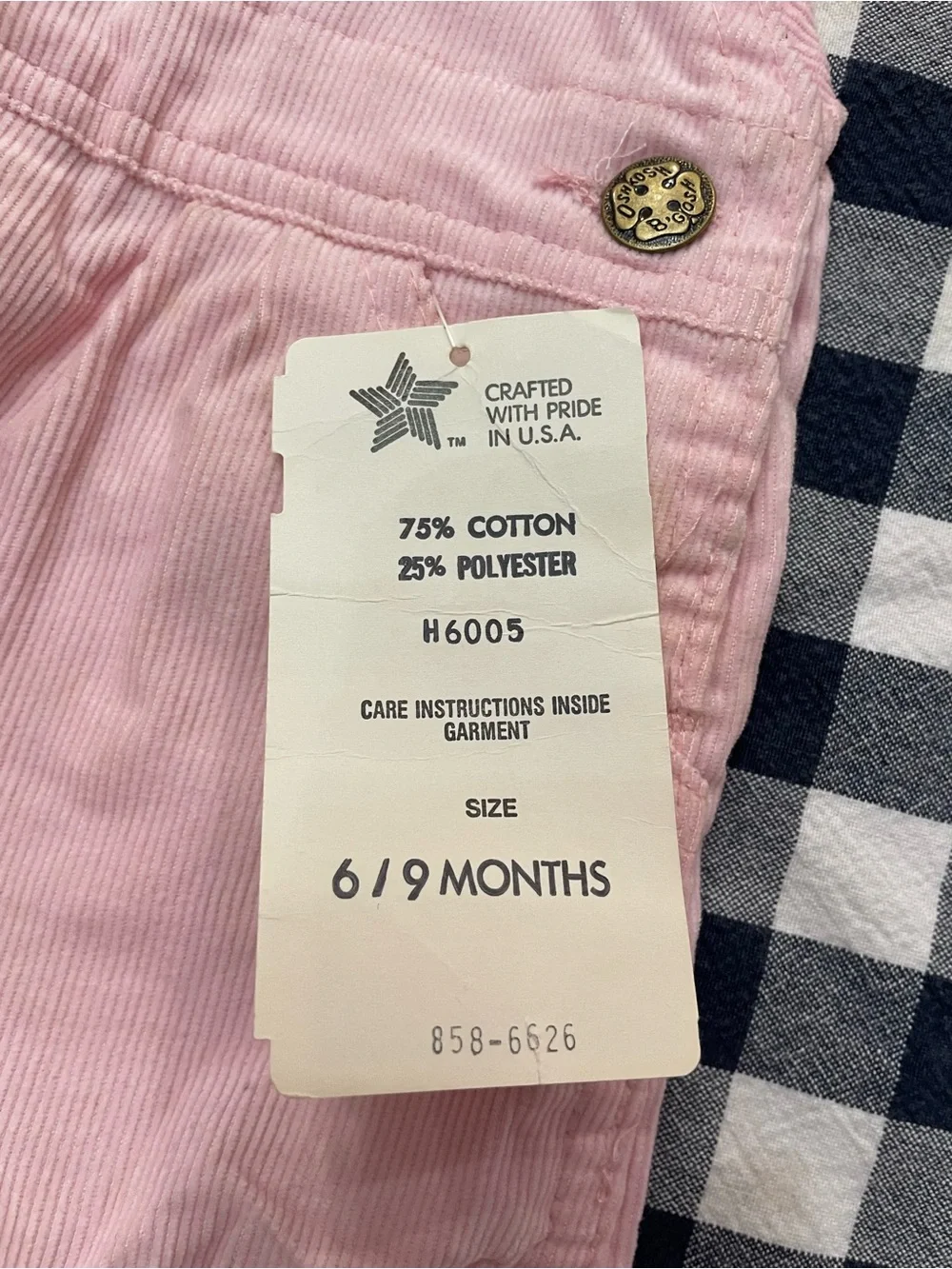 OshKosh Bgosh nwt flaws